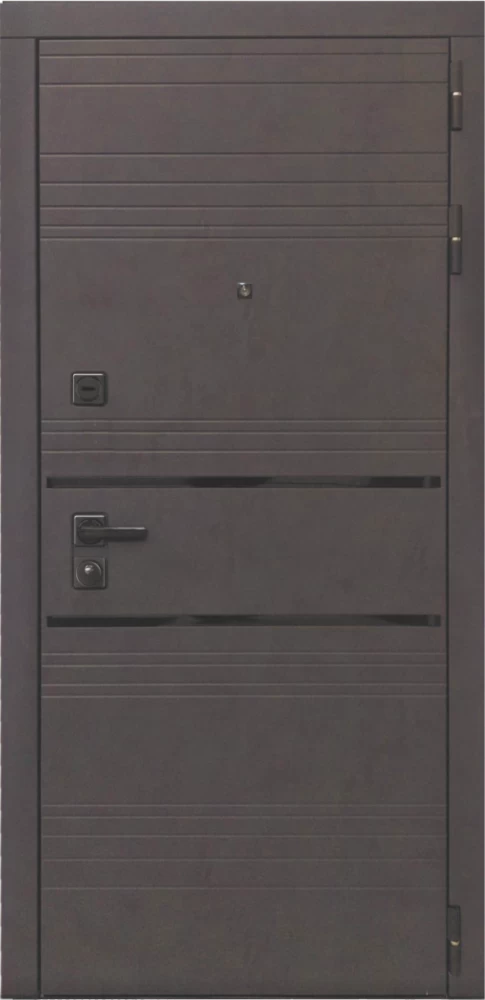 Входная дверь ДвериПРО L-43 ФЛ-256 (10мм, бетон снежный) DPRO196458 внешняя сторона