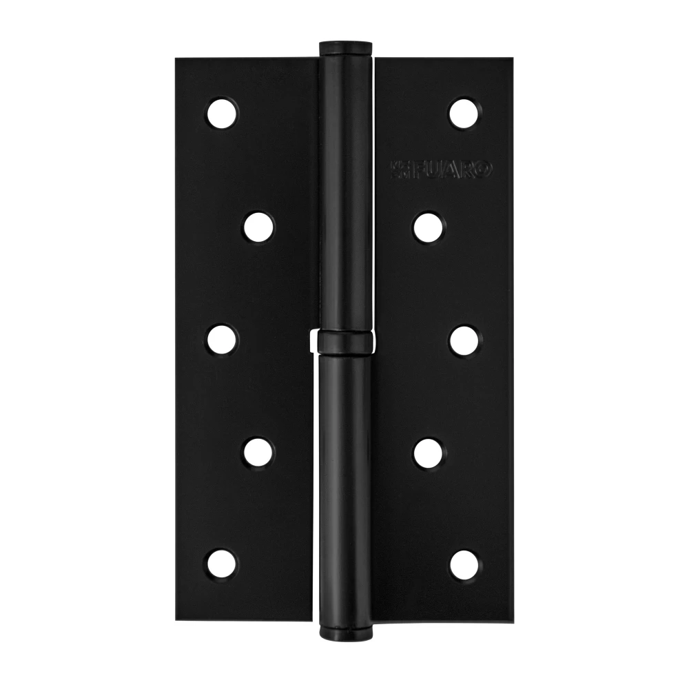 Фото Петля съемная IN5430SL-BL BL левая (413/BL-5 125x75x2,5)  мат. черный  БЛИСТЕР