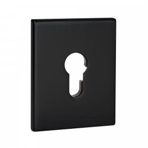 Накладка на цилиндр ESC.C.TRG/K.486 BL-24 чёрный (1 шт.)