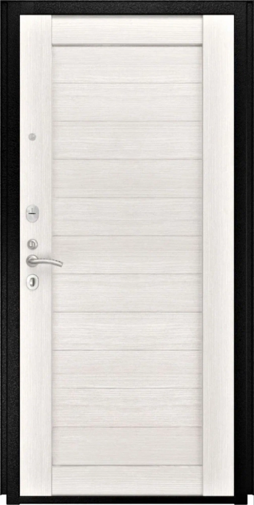 Входная дверь ДвериПРО Elfy СБ-3 листв. бел. (21 беленый дуб) DPRO198375 внутренняя сторона